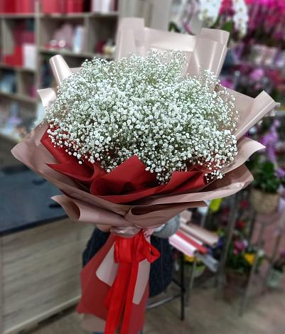 Букет цветов из: Гипсофила в Лесколово