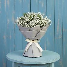 Букет цветов из:  Гипсофила в Лесколово