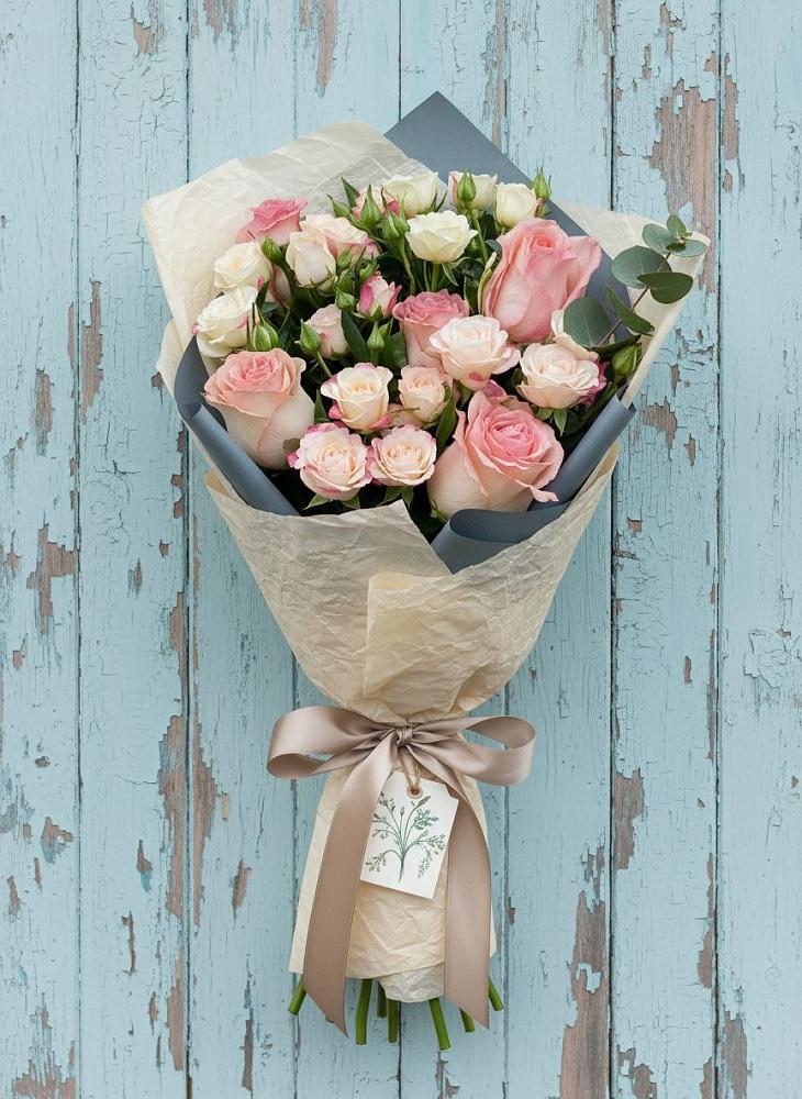 Букет цветов из: Розы в Лесколово