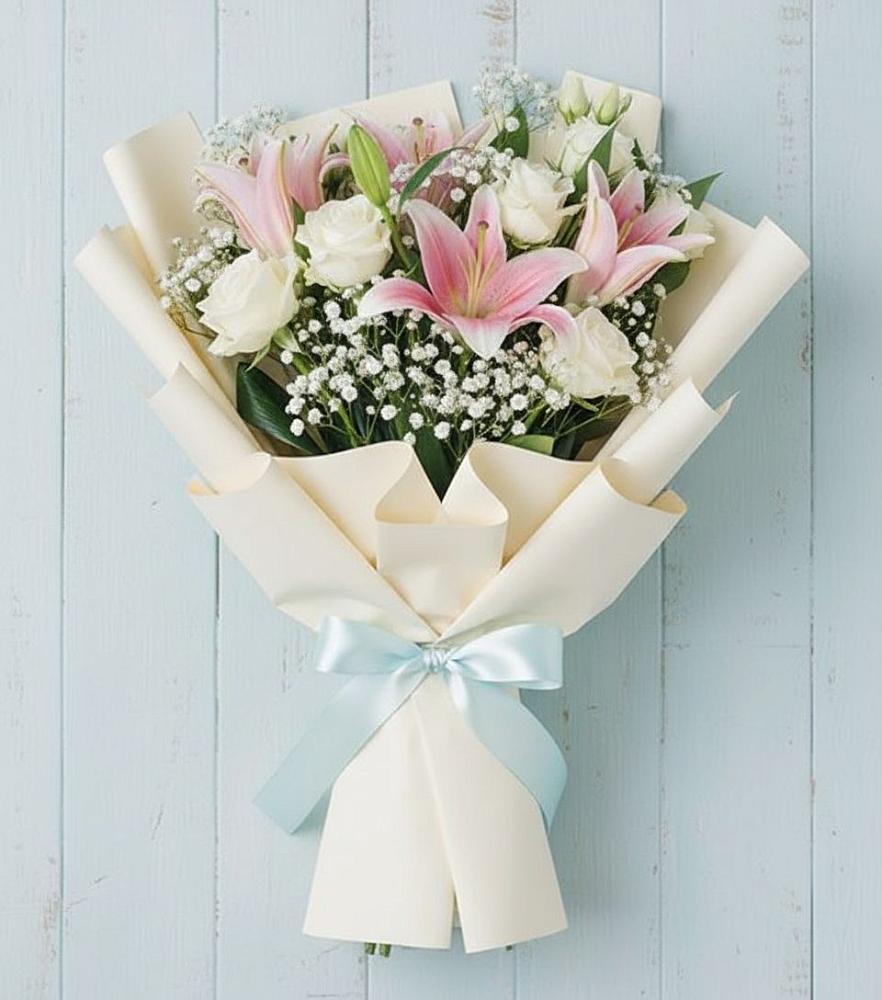 Букет цветов из: Лилии в Лесколово