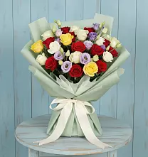 Букет цветов из:  Розы в Лесколово