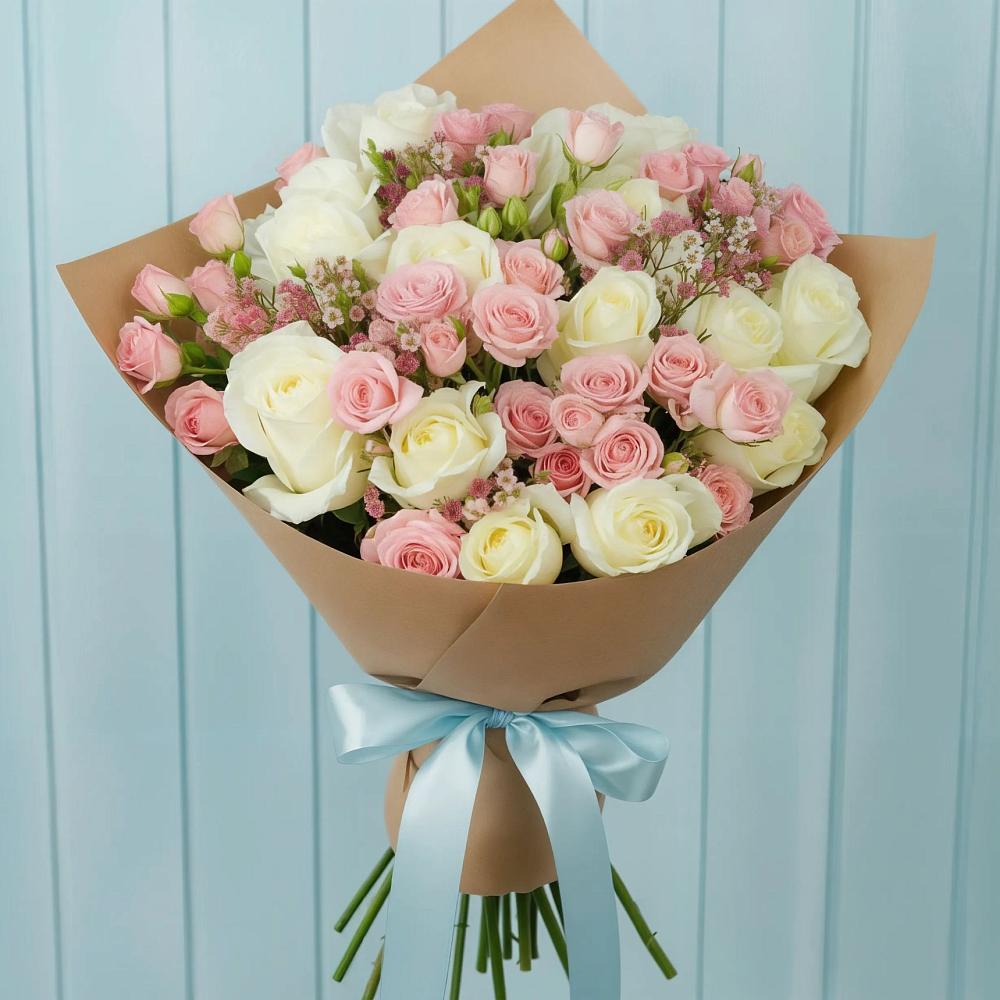 Букет цветов из: Розы в Лесколово