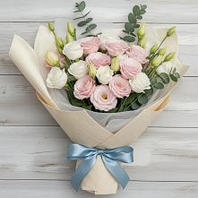 Букет цветов из:  Лизиантусы #REPLACE_PRED# Лесколово