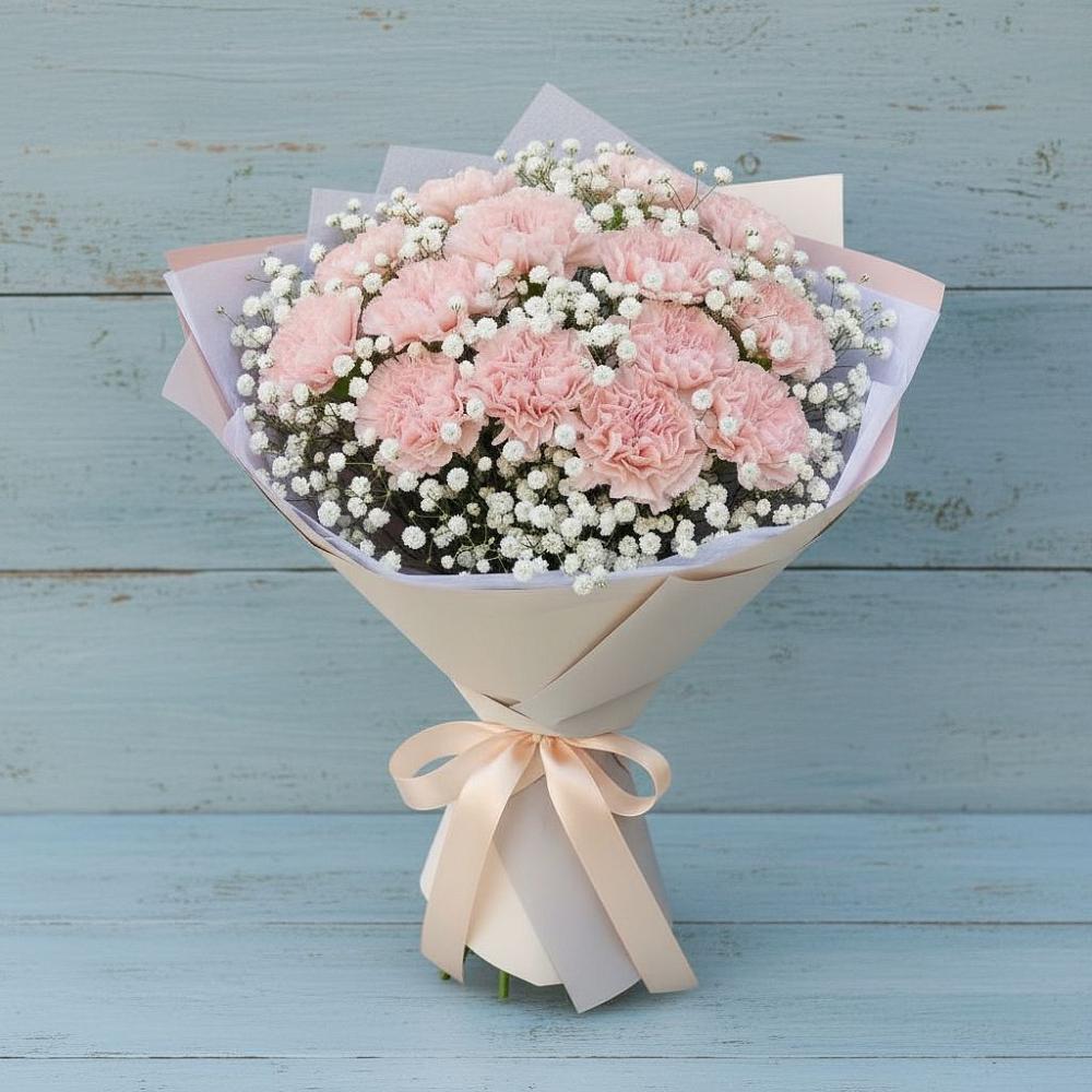 Букет цветов из: Гвоздики в Лесколово