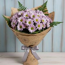 Букет цветов из:  Хризантемы в Лесколово