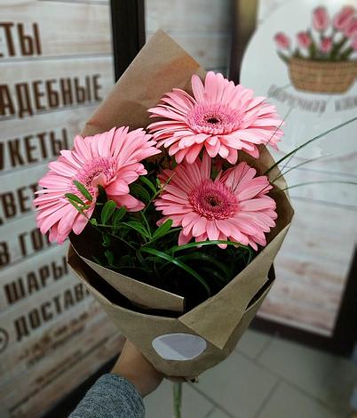 Букет цветов из: Герберы в Лесколово