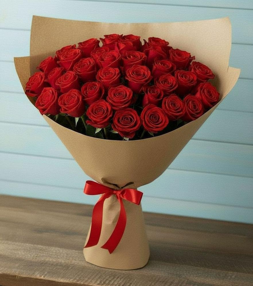 Букет Красные розы Милано в Лесколово