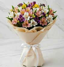 Букет цветов из:  Альстромерии в Лесколово