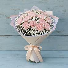Букет цветов из:  Гвоздики в Лесколово