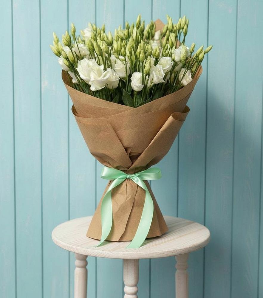 Букет цветов из: Лизиантусы в Лесколово