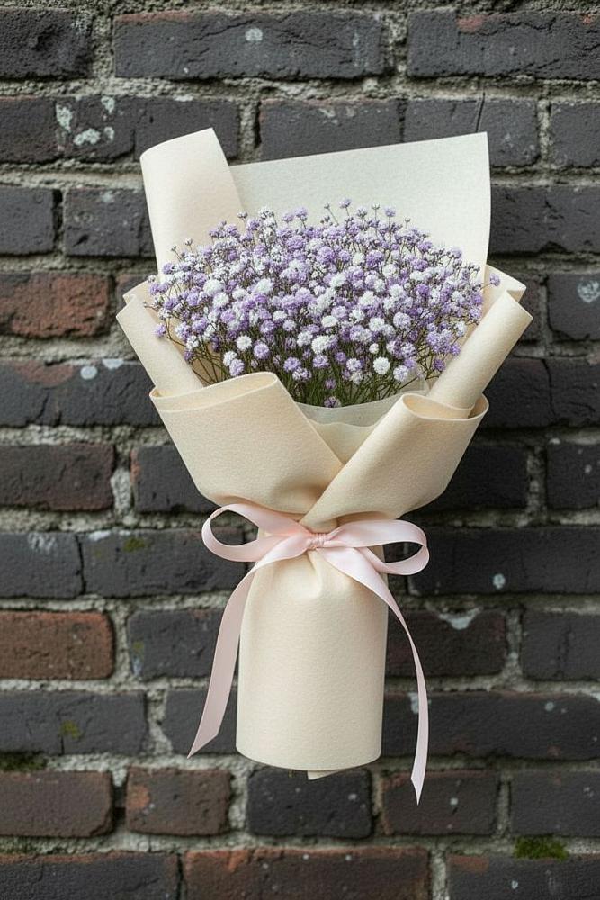 Букет цветов из: Гипсофила в Лесколово