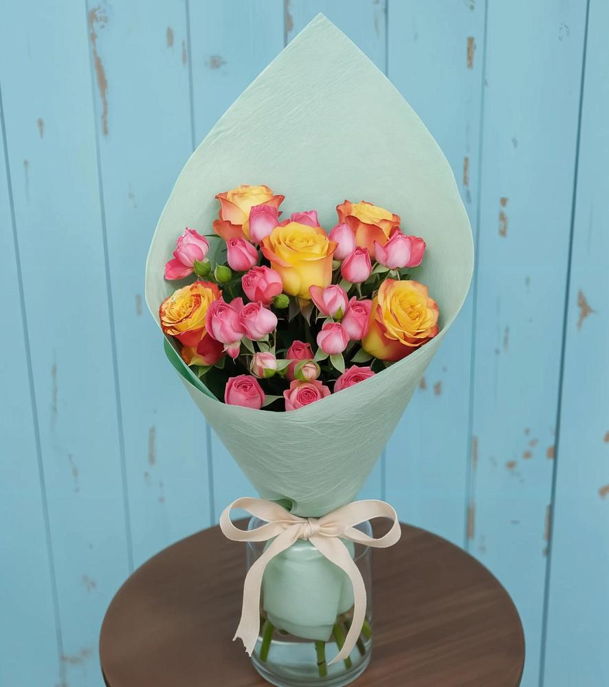 Букет цветов из: Розы в Лесколово