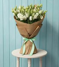 Букет цветов из:  Лизиантусы в Лесколово