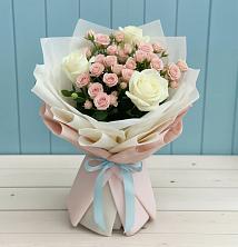 Букет цветов из:  Розы в Лесколово