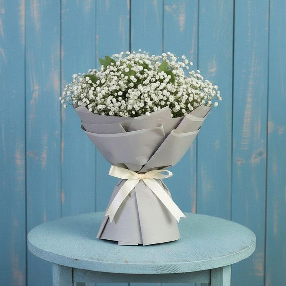 Букет цветов из: Гипсофила в Лесколово