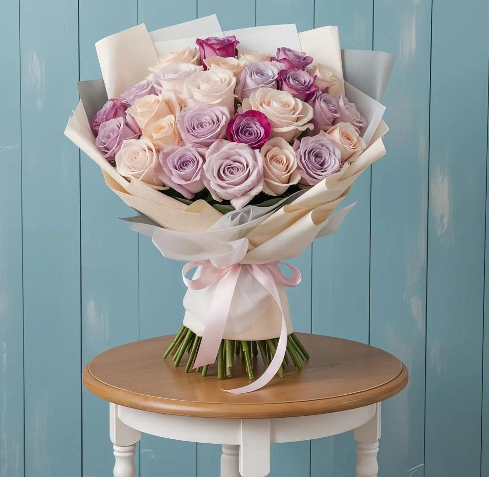 Букет цветов из: Розы в Лесколово