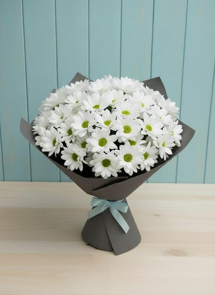 Букет цветов из: Хризантемы в Лесколово