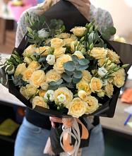 Букет цветов из:  Розы и Лизиантусы #REPLACE_PRED# Лесколово