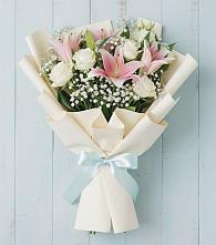 Букет цветов из:  Лилии #REPLACE_PRED# Лесколово